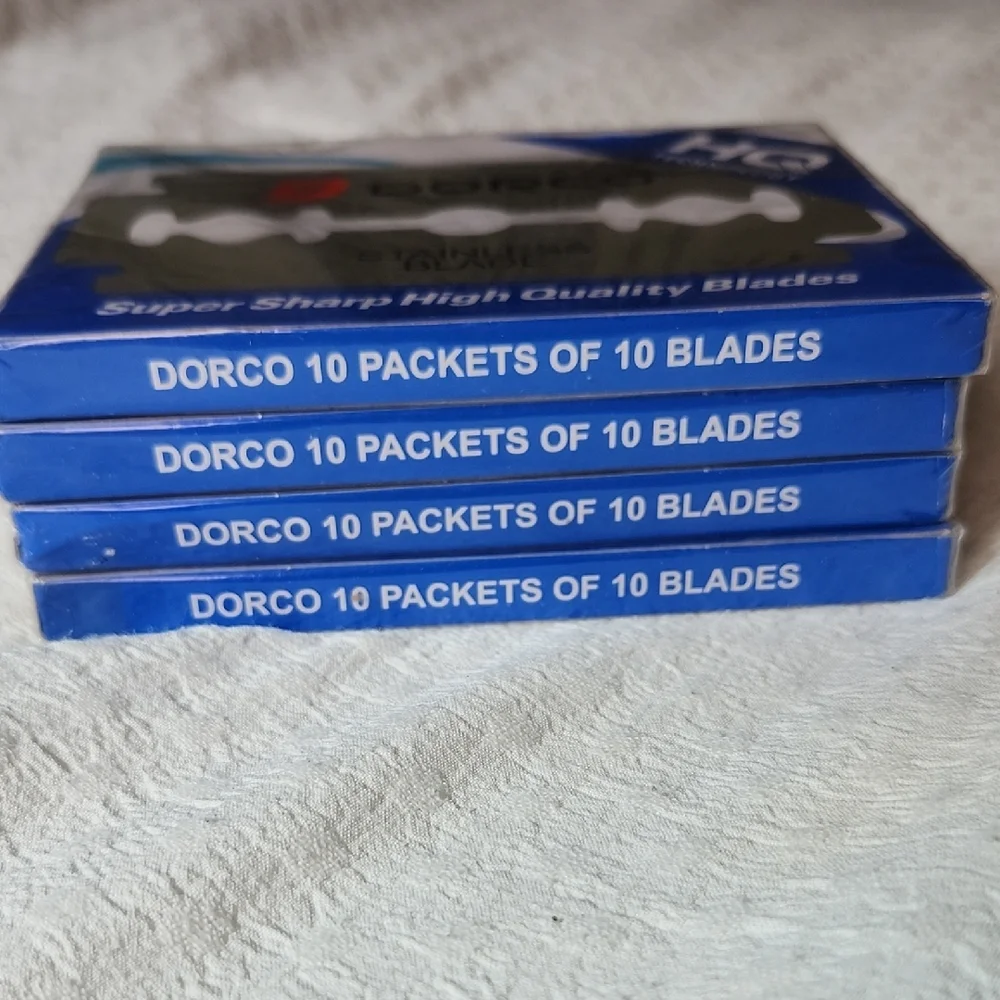 Stainless Double-Edge Razor Blades - Blue Pack